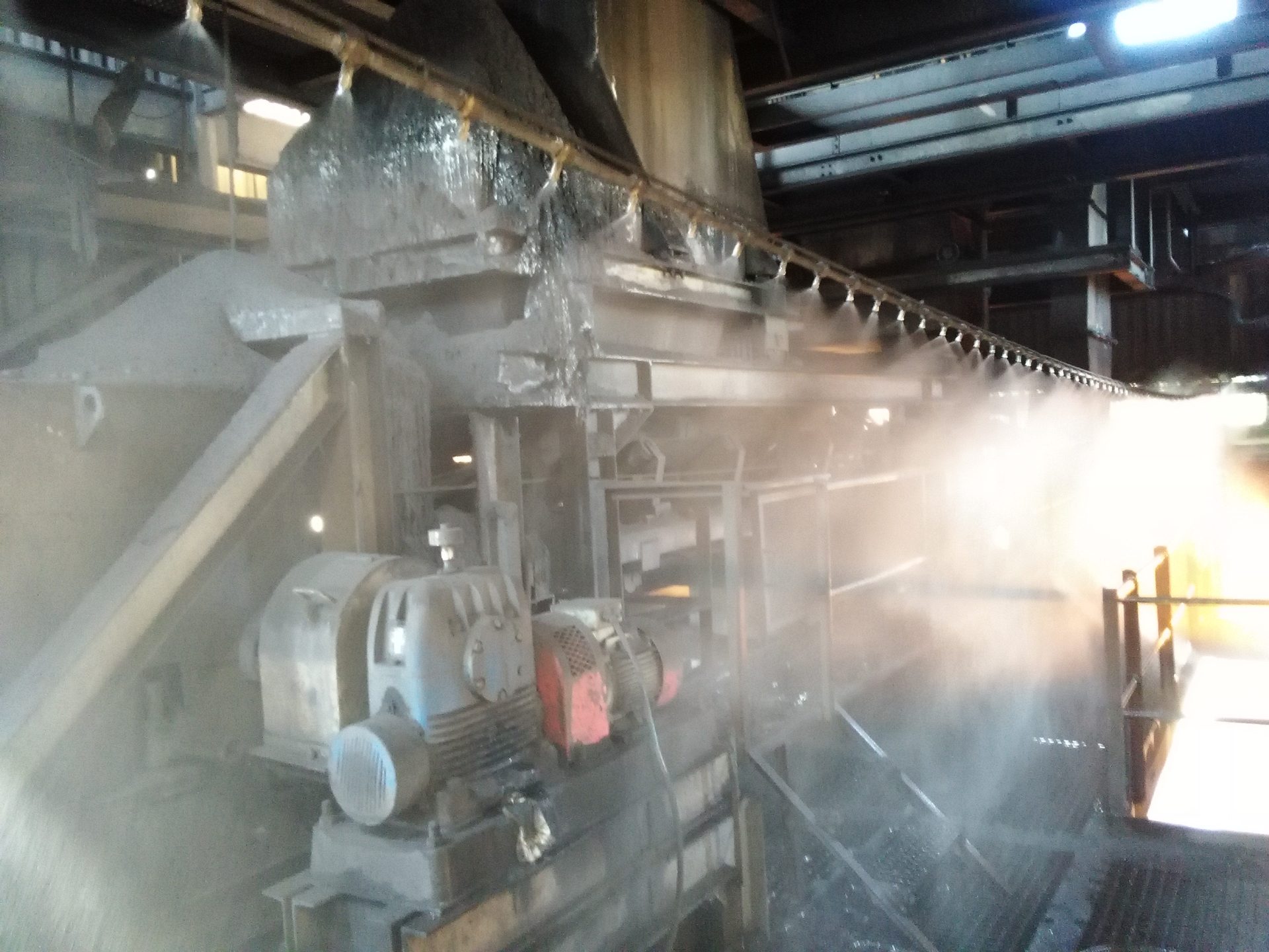 Conveyor Transfer Dust Control