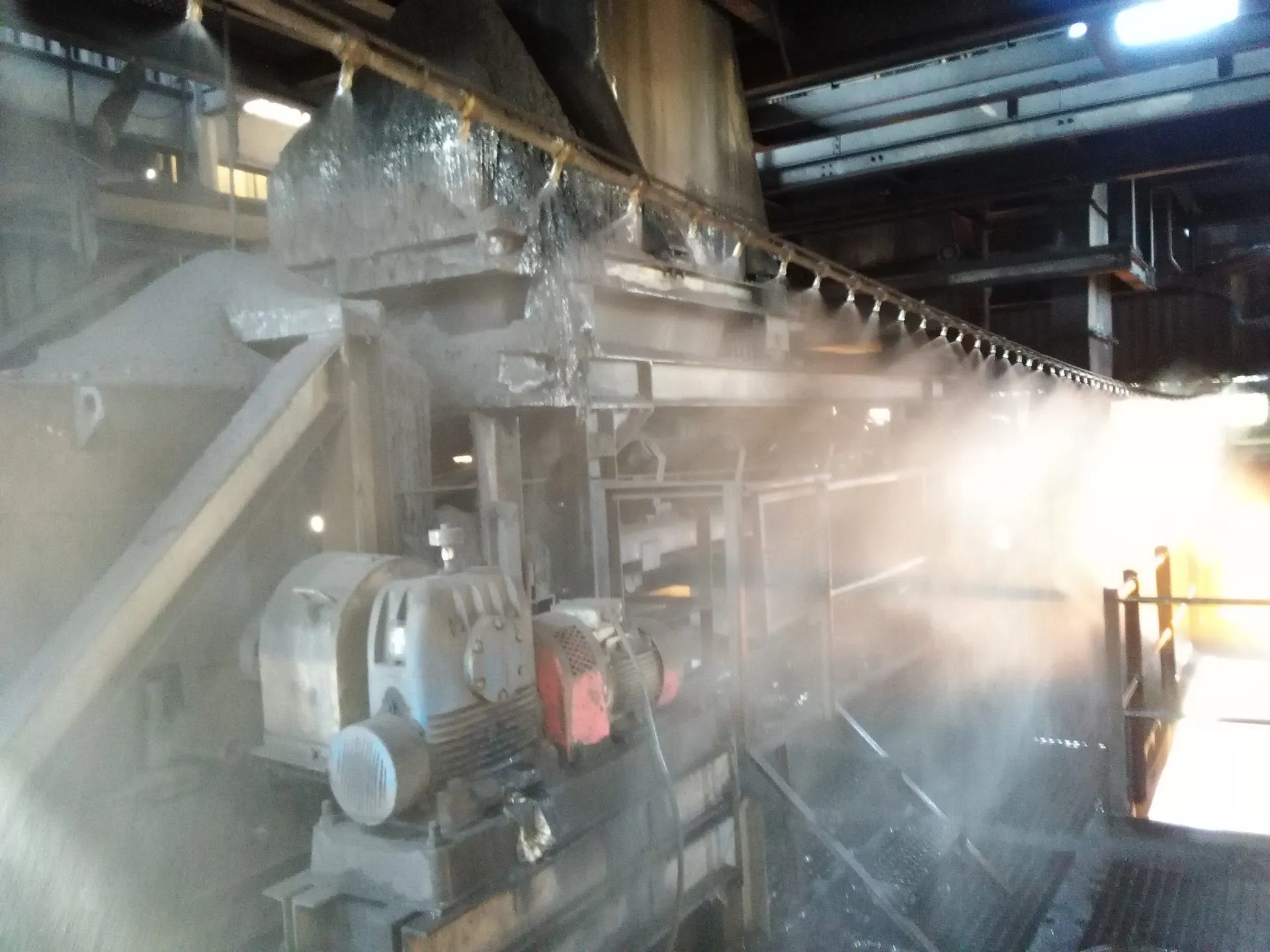 Conveyor Transfer Dust Control