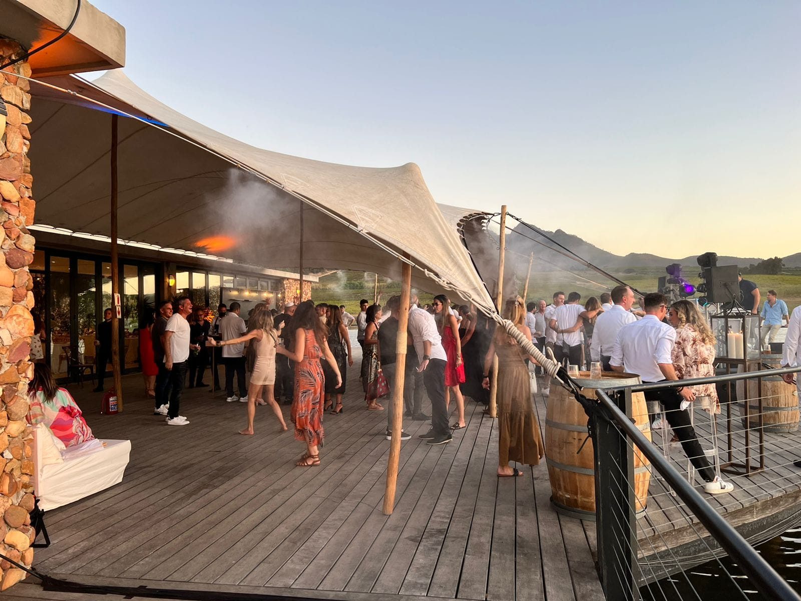 Outdoor Event Misting