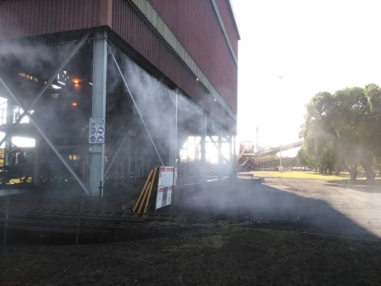 Fog Curtain Dust Suppression