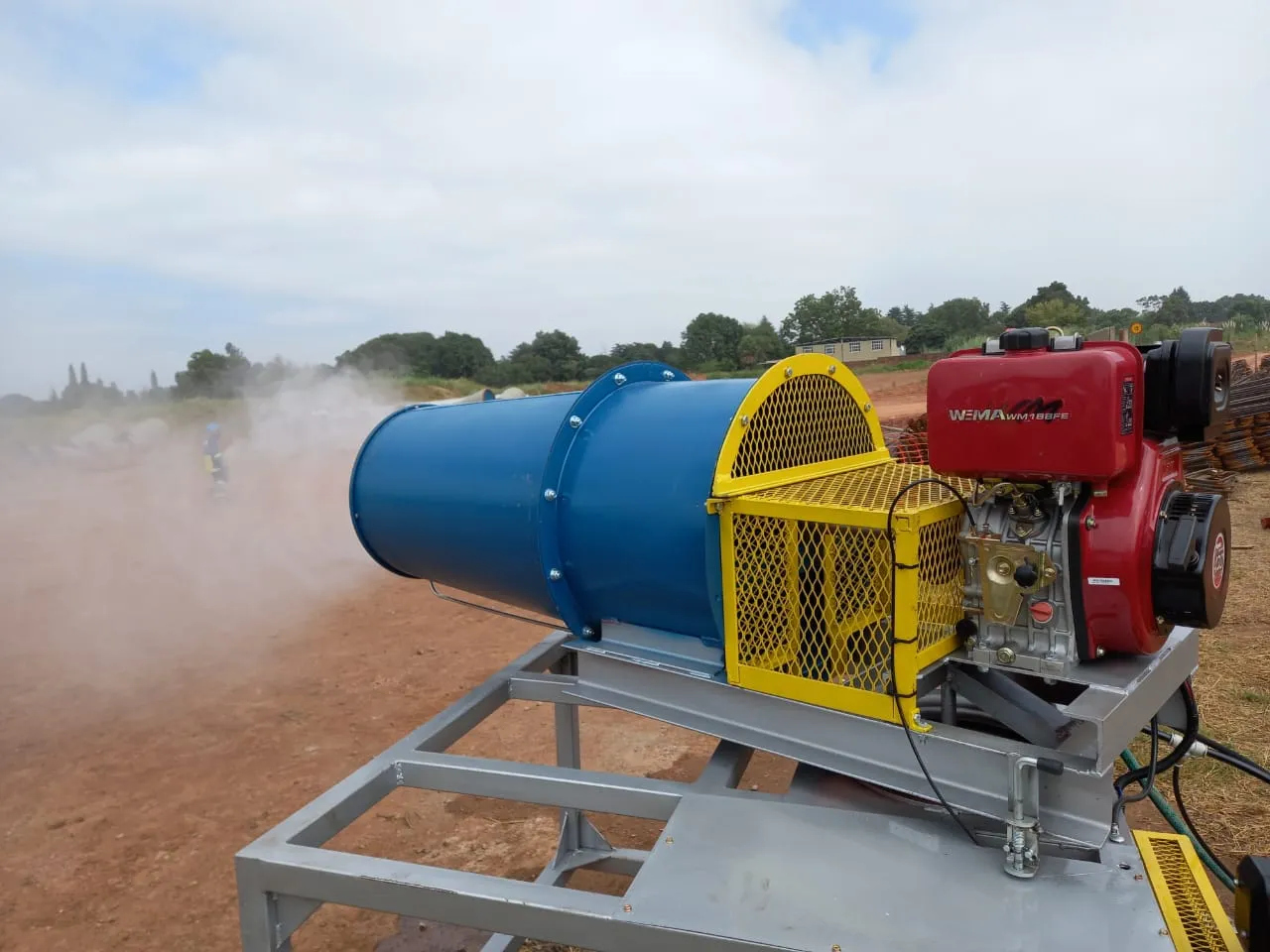 Field Application — Dust Blaster