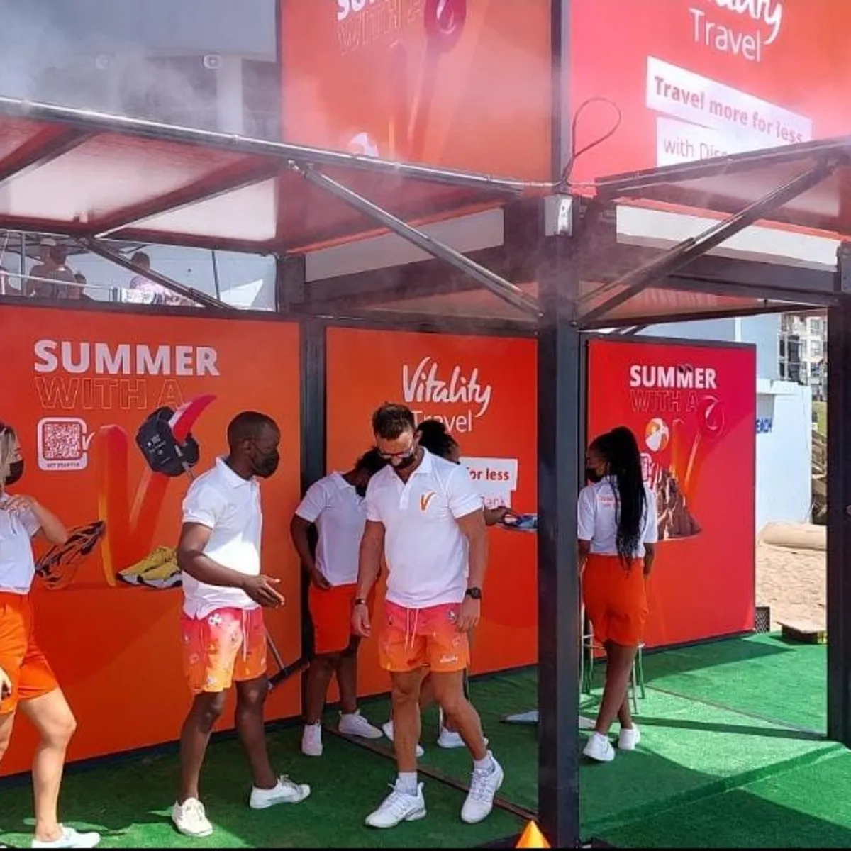 Event misting system outdoor cooling function South Africa