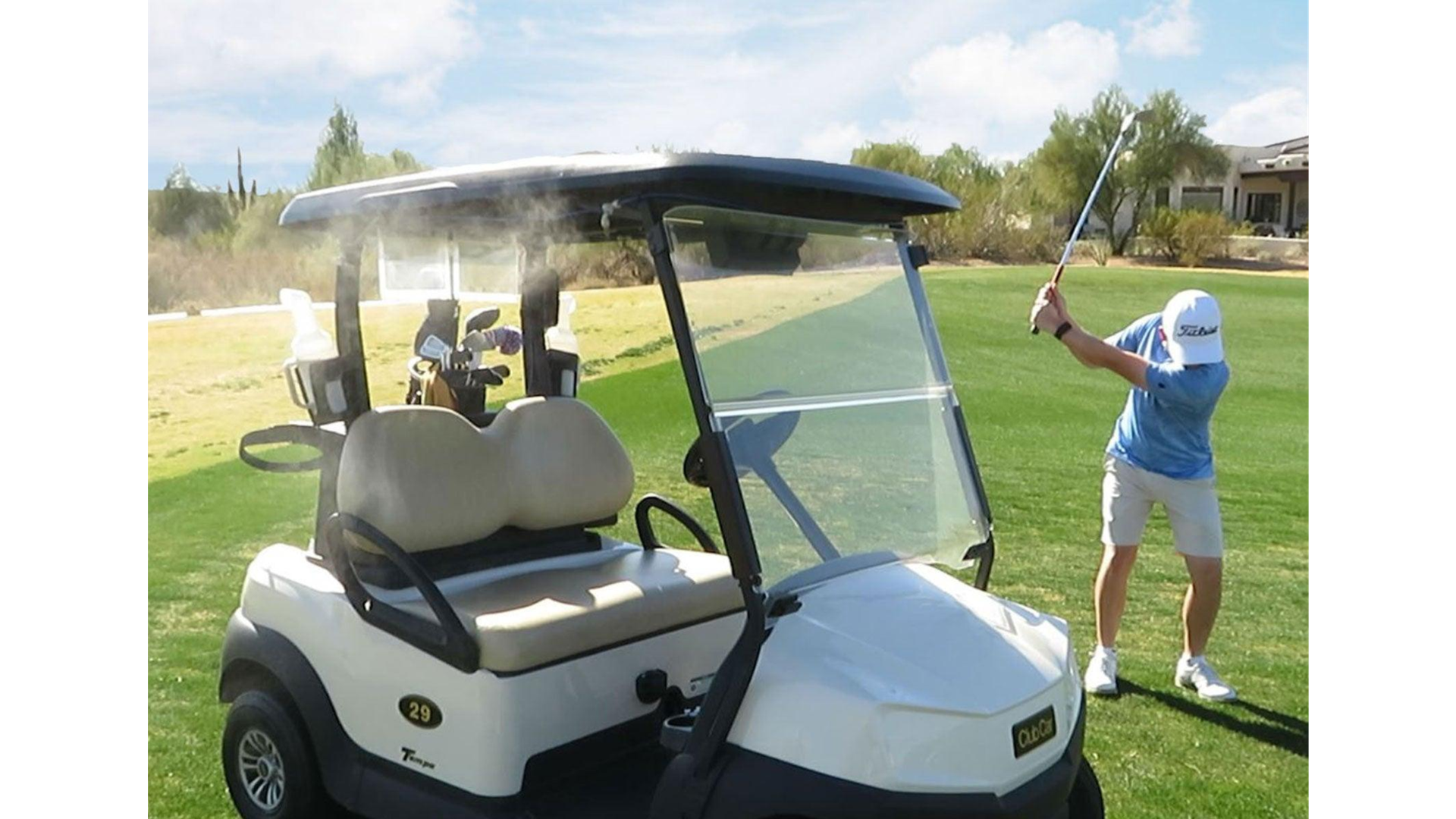 Golf Cart Cooling System