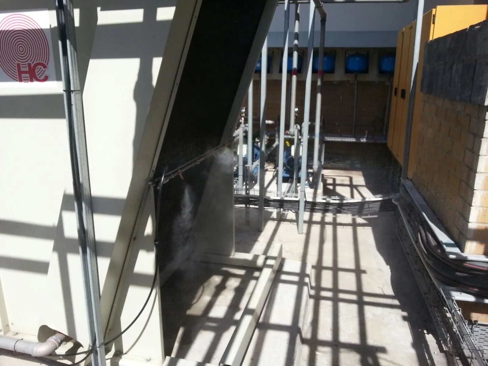 Pre-Cooling Installation