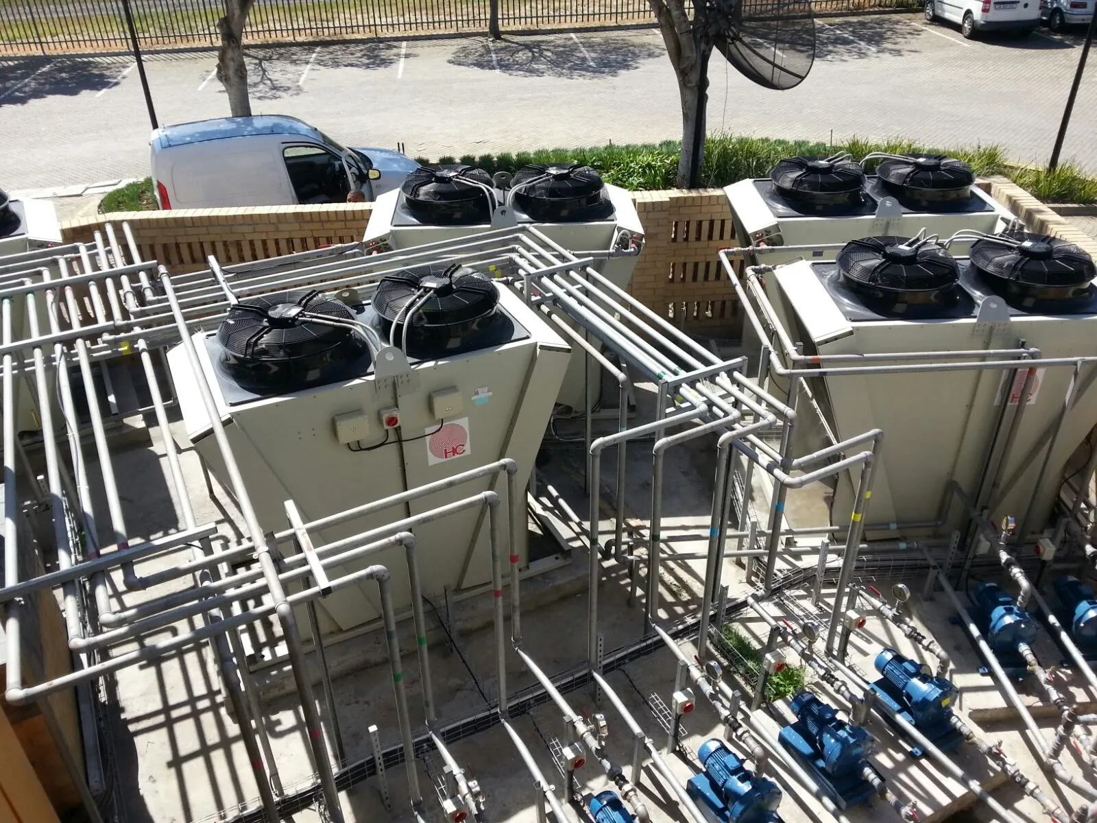 Pre-Cooling Setup
