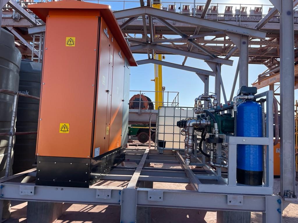 Dust Suppression Pump Control