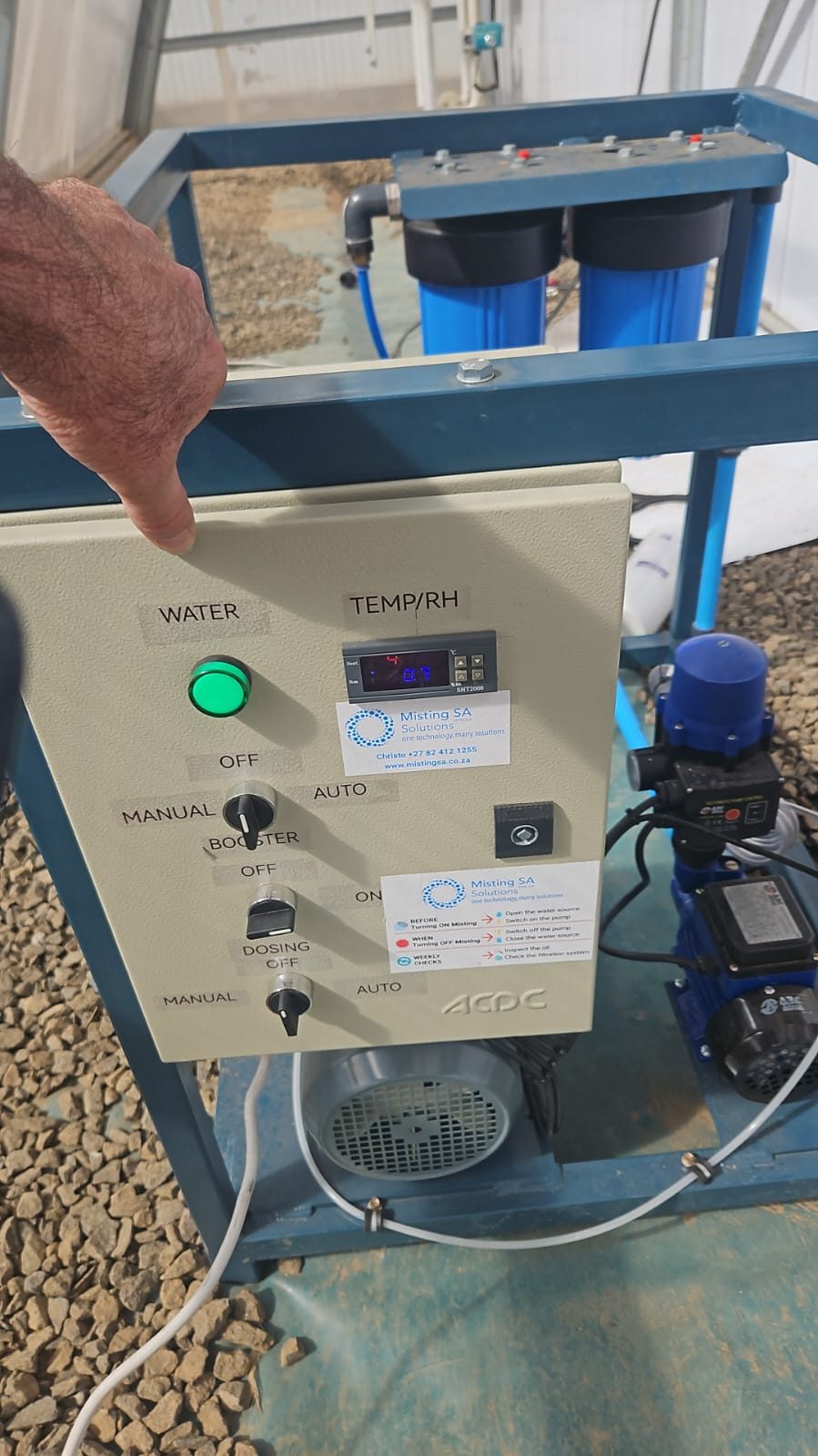 Humidity Control Pump System