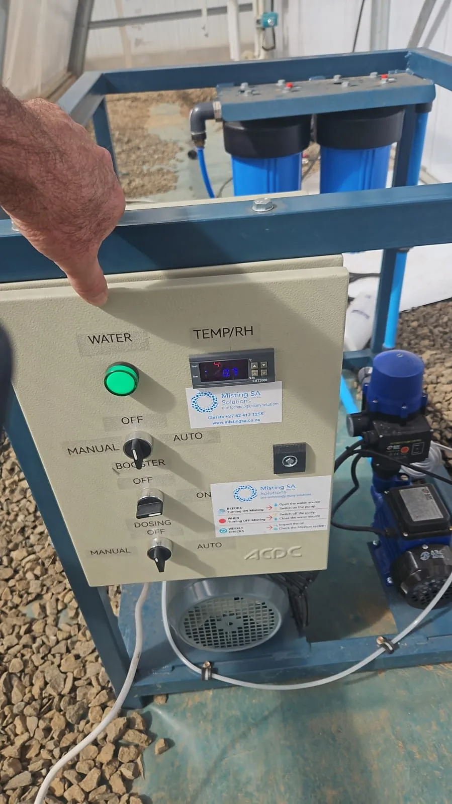 Humidity Control Pump System