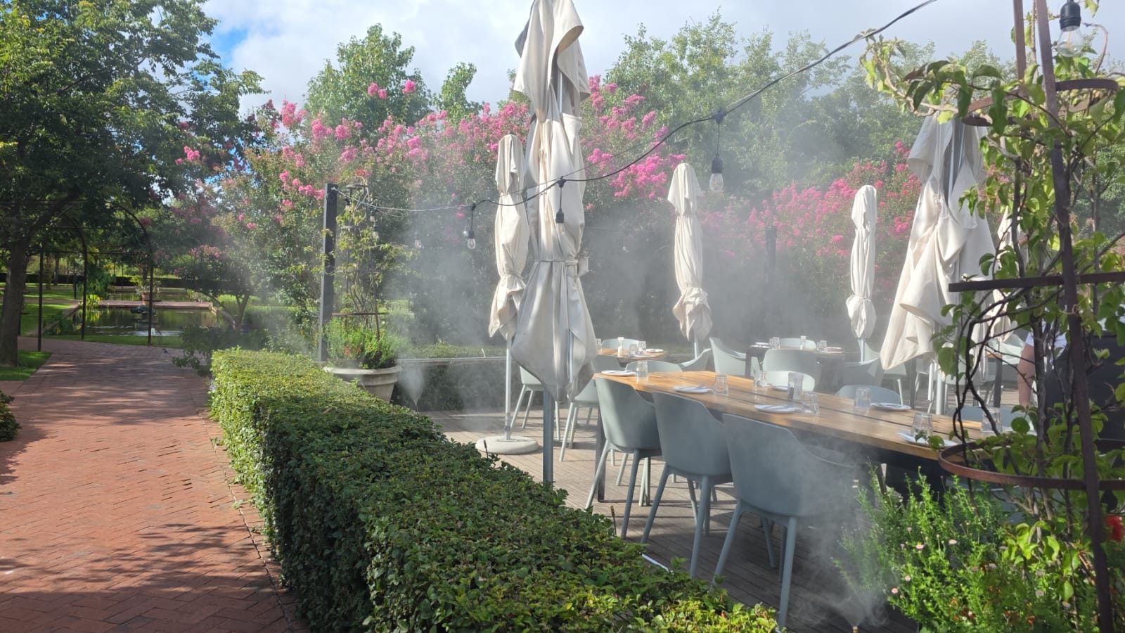 Restaurant Terrace Misting