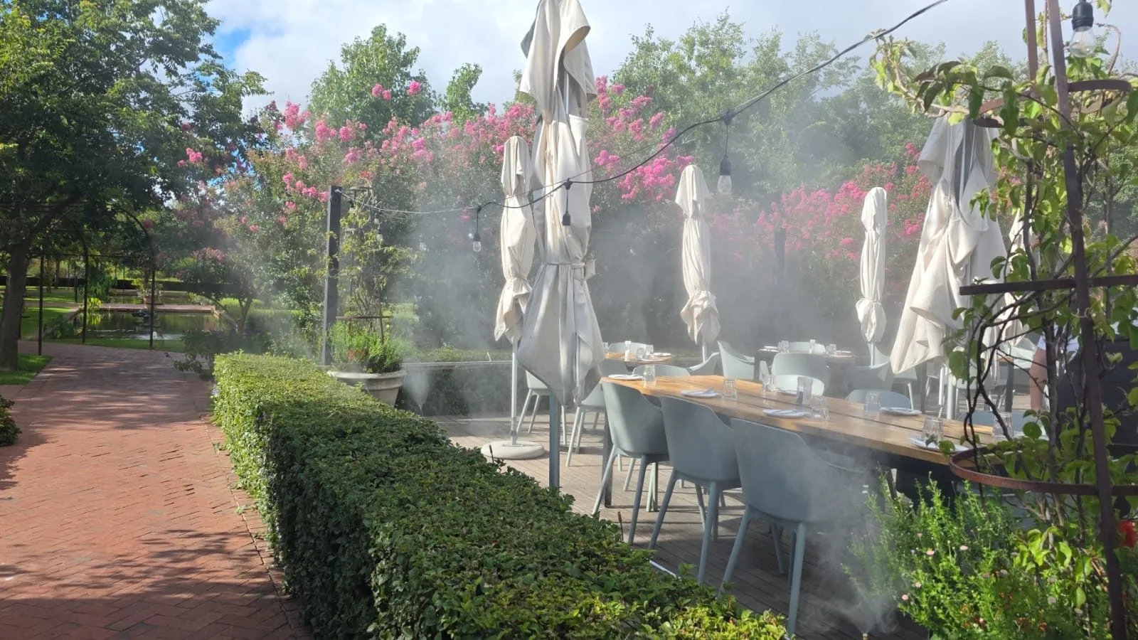 Restaurant Terrace Misting