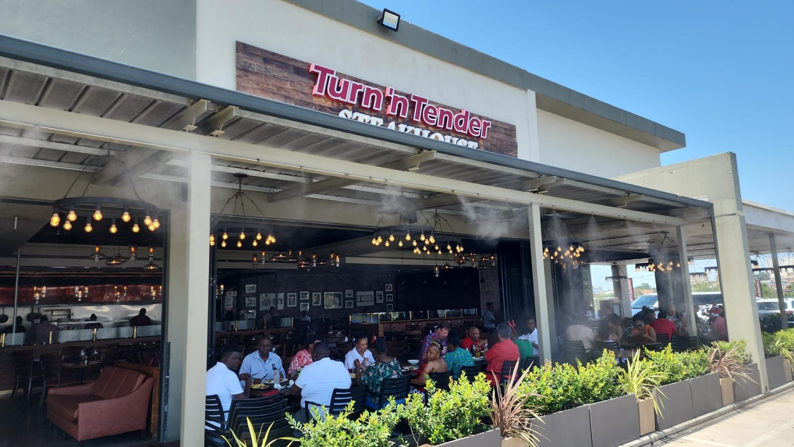 Restaurant Patio Installation