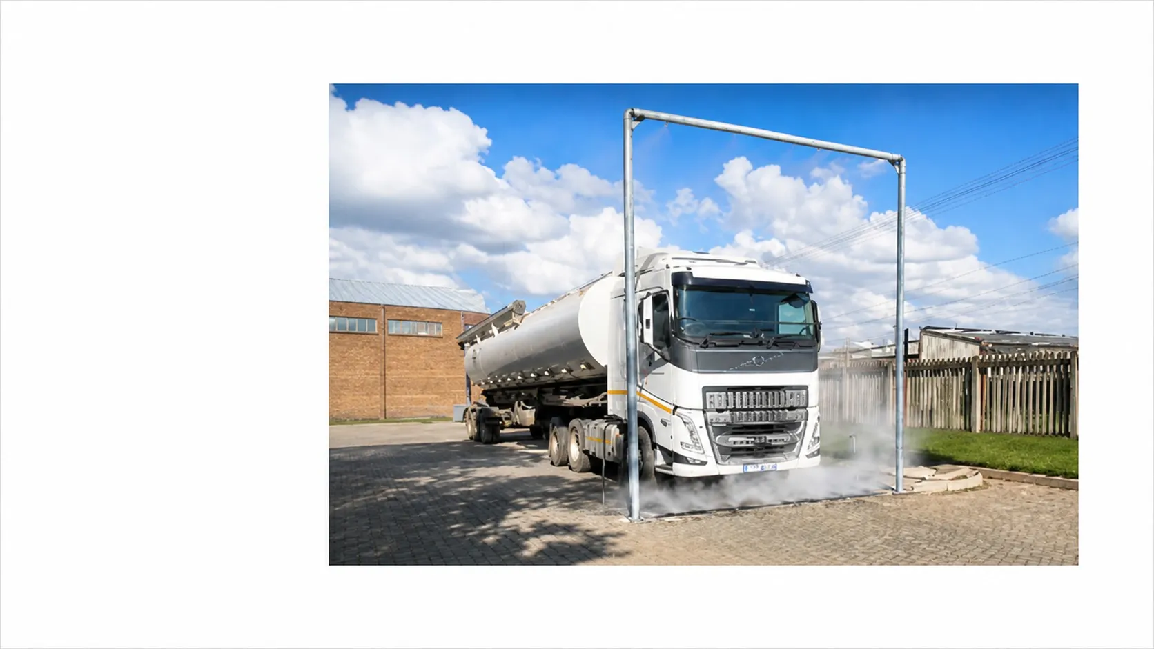 Vehicle Sanitisation – Biosecurity Checkpoint